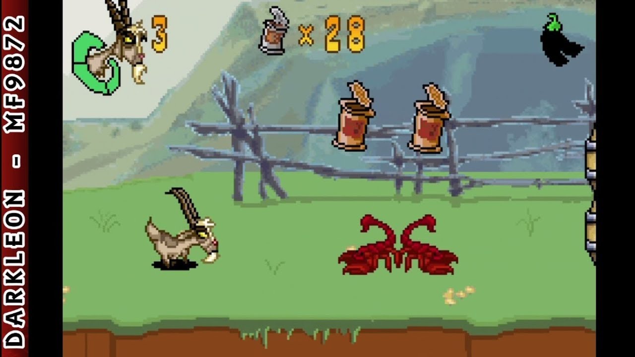 Game Boy Advance - Disney presents Home on the Range © 2003 Disney Interactive - Gameplay