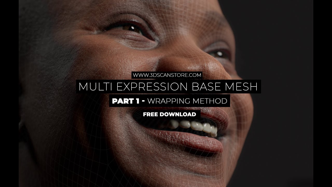 Multi Expression Base Mesh - Wrapping Method