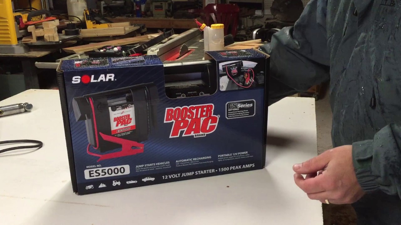 Battery booster pack review Booster PAC ES5000  ( Tool Tuesday)
