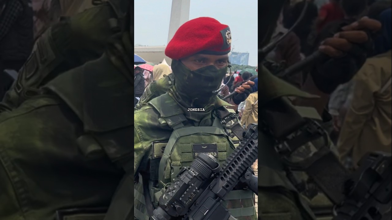 Mantap Gagah 🔥 Tentara Kopassus TNI Angkatan Darat #tentara #tni #tniad #kopassus #huttni80