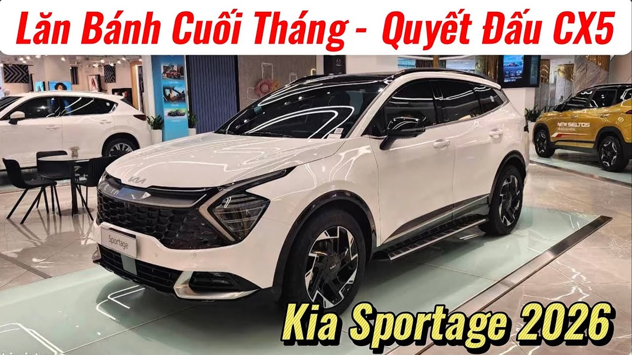 ✅Giá Lăn Bánh Kia Sportage 2026 Cuối Tháng | Giảm Thêm Tranh Đấu Cùng CX5, Tucson | Giá Xe Việt