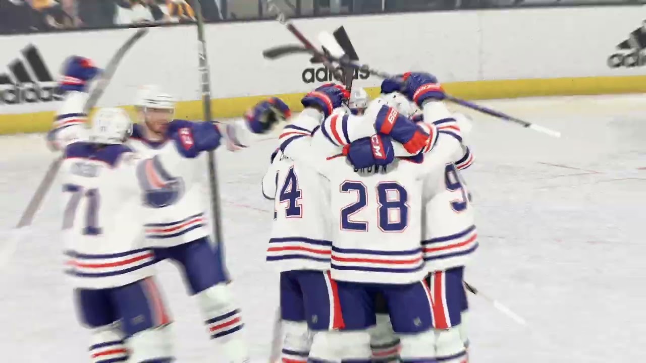 NHL 24 (Oilers Franchise Mode) Oilers @ Bruins-10 Game Winning Streak!