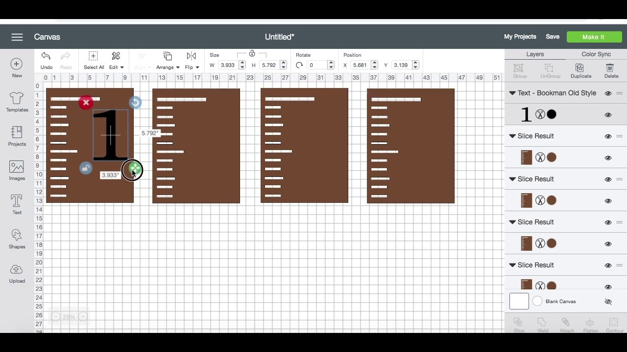 DIY Easy & Affordable Christmas Gift Series - Part 1 Child Growth Ruler Chart!