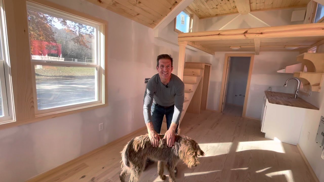 10’x26’ + 10’ Mountain Freedom/ESP Tiny Home w/Sheetrock Tour 🏡