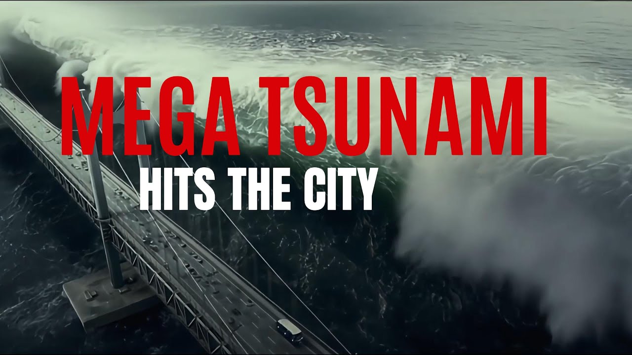 Mega Tsunami Destroys The City | AI-Generated Cinematic Disaster Film
