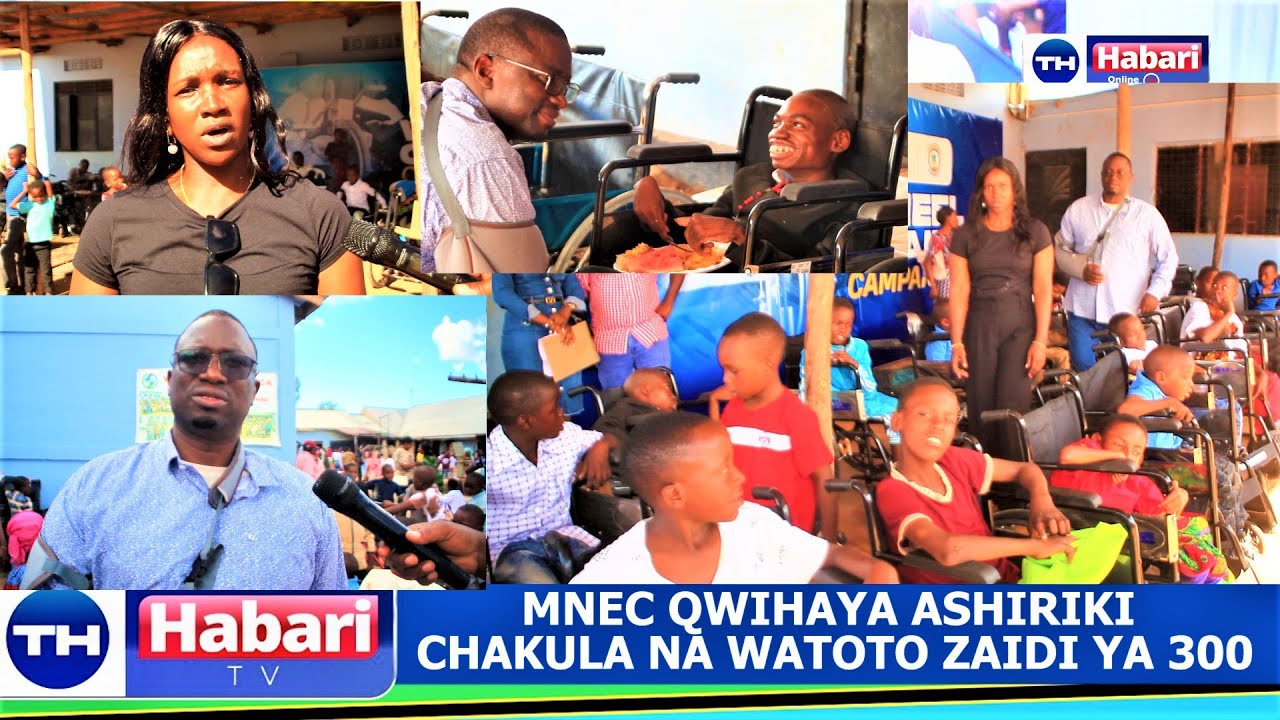 #LIVE:MNEC QWIHAYA/MANGUZO AKABIDHI VITI MWENDO ZAIDI YA 30 KITUO CHA WATOTO WA AFRICA - MWANZA