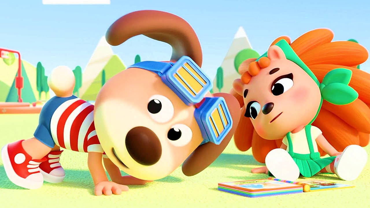 Fun, Games, Going To Space and Learning with Woof and Joy - Kids Animation, Educational Cartoons