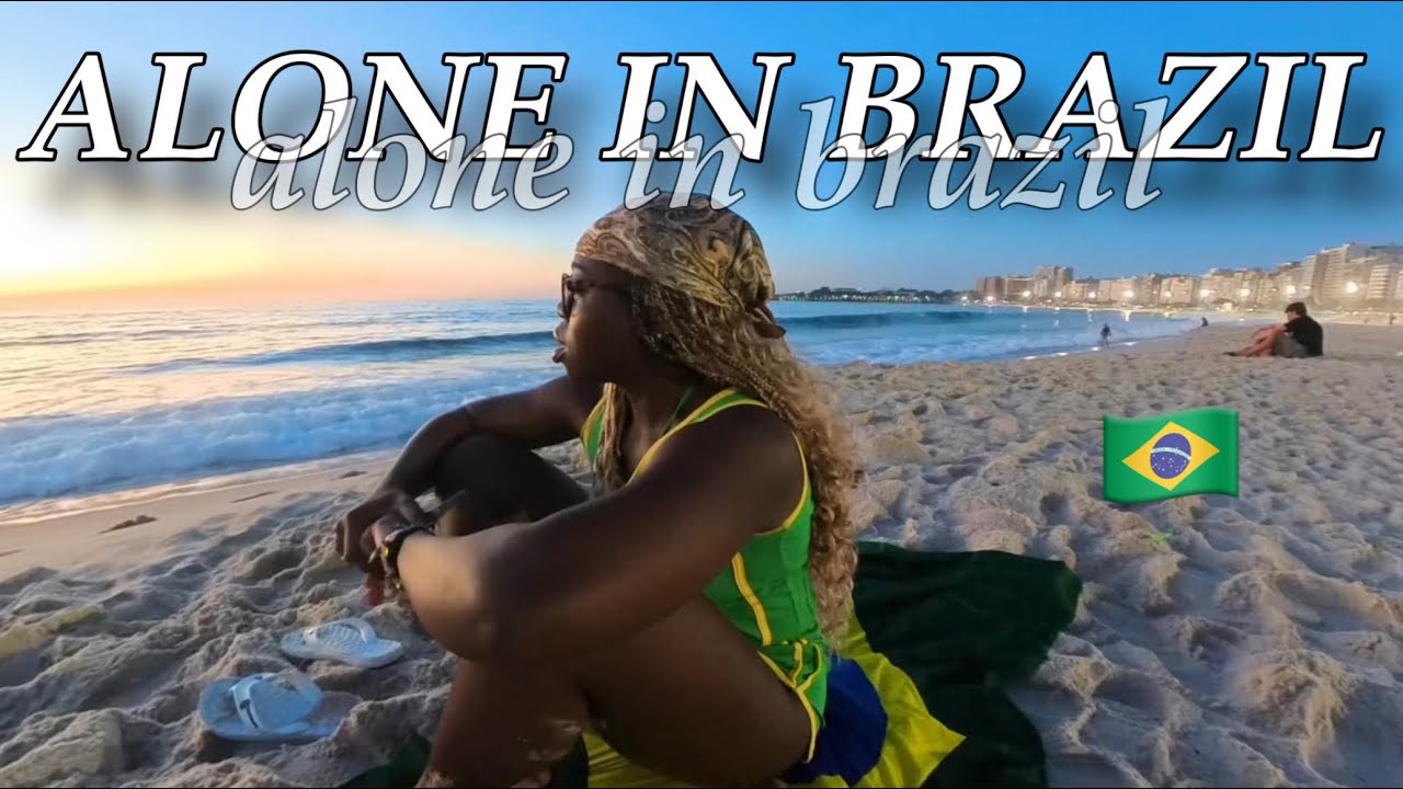 traveling brazil alone for the first time (5am sunrise, thrifting, living alone)