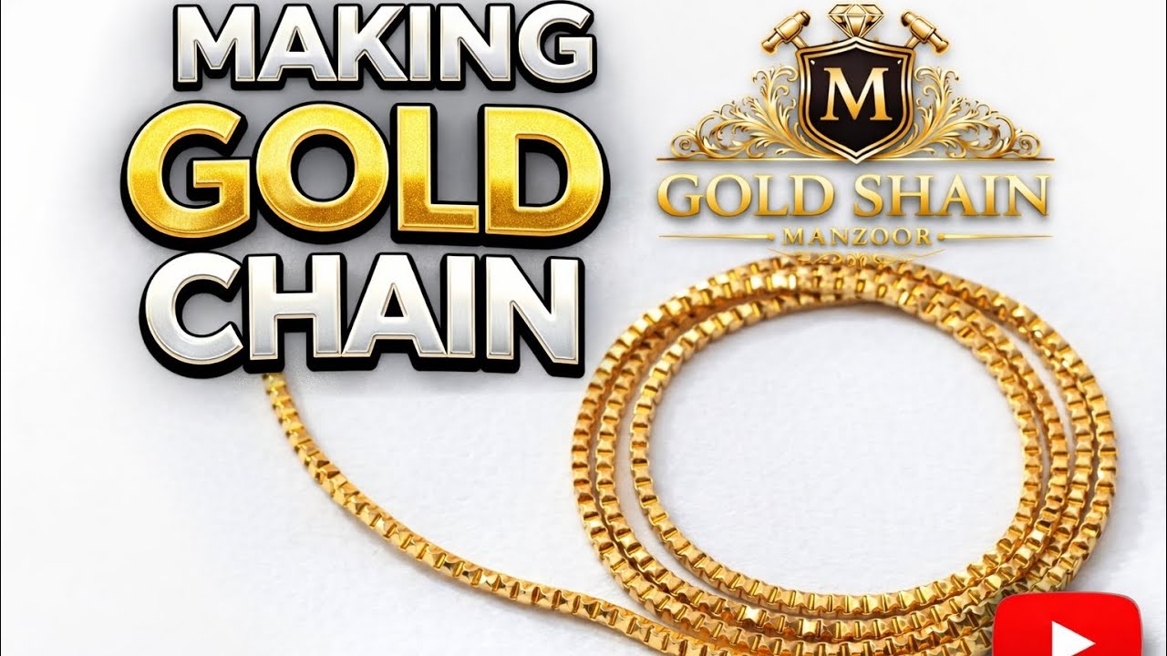 HOW TO MAKING GOLD CHAINS? HOW TO CREATE? GOLD CHAIN VIDEO!!!