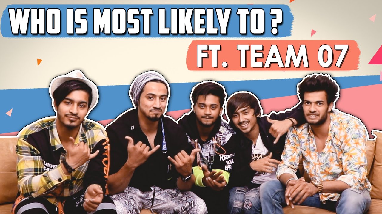 Who Is Most Likely To? ft. Faisu, Adnan, Hasnain, Saddu, Faiz | Team 07 | Fun Secrets