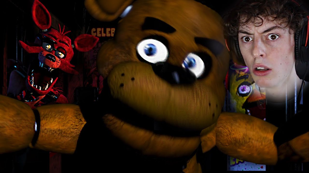 Playing Five Nights at Freddy's for the FIRST TIME.
