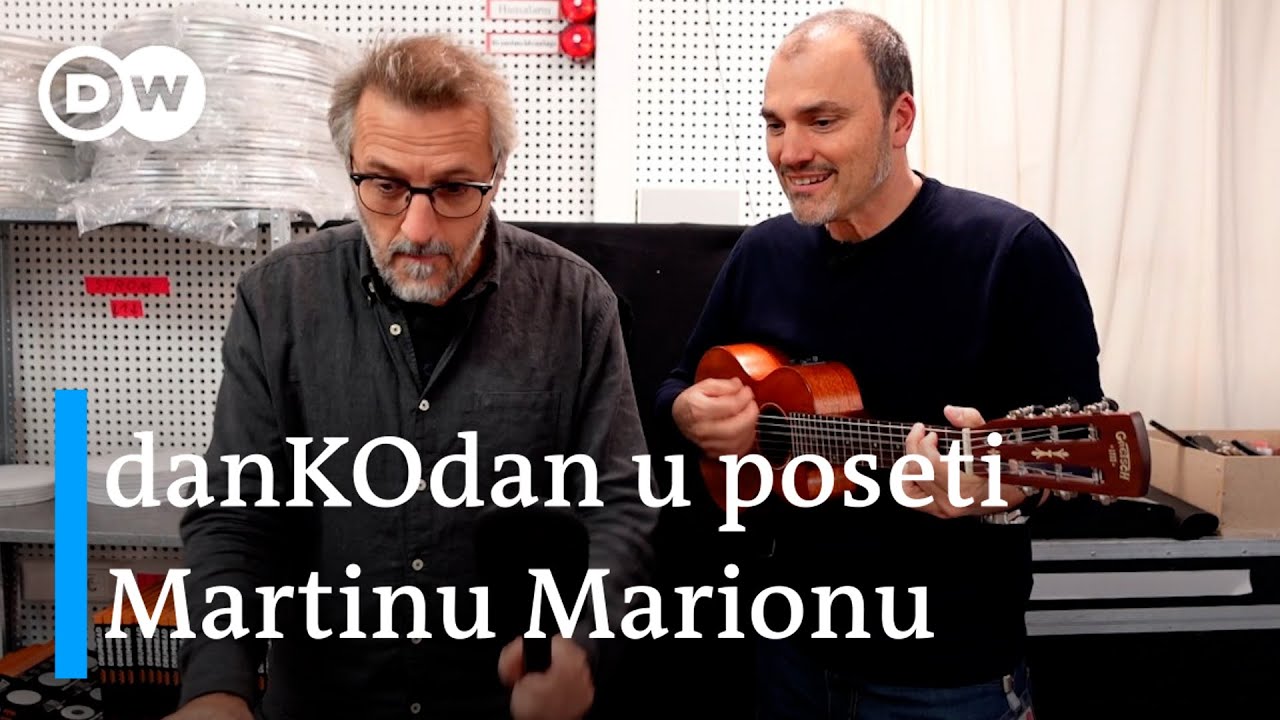 Plavi čovek u Berlinu: danKOdan u poseti Martinu Marionu