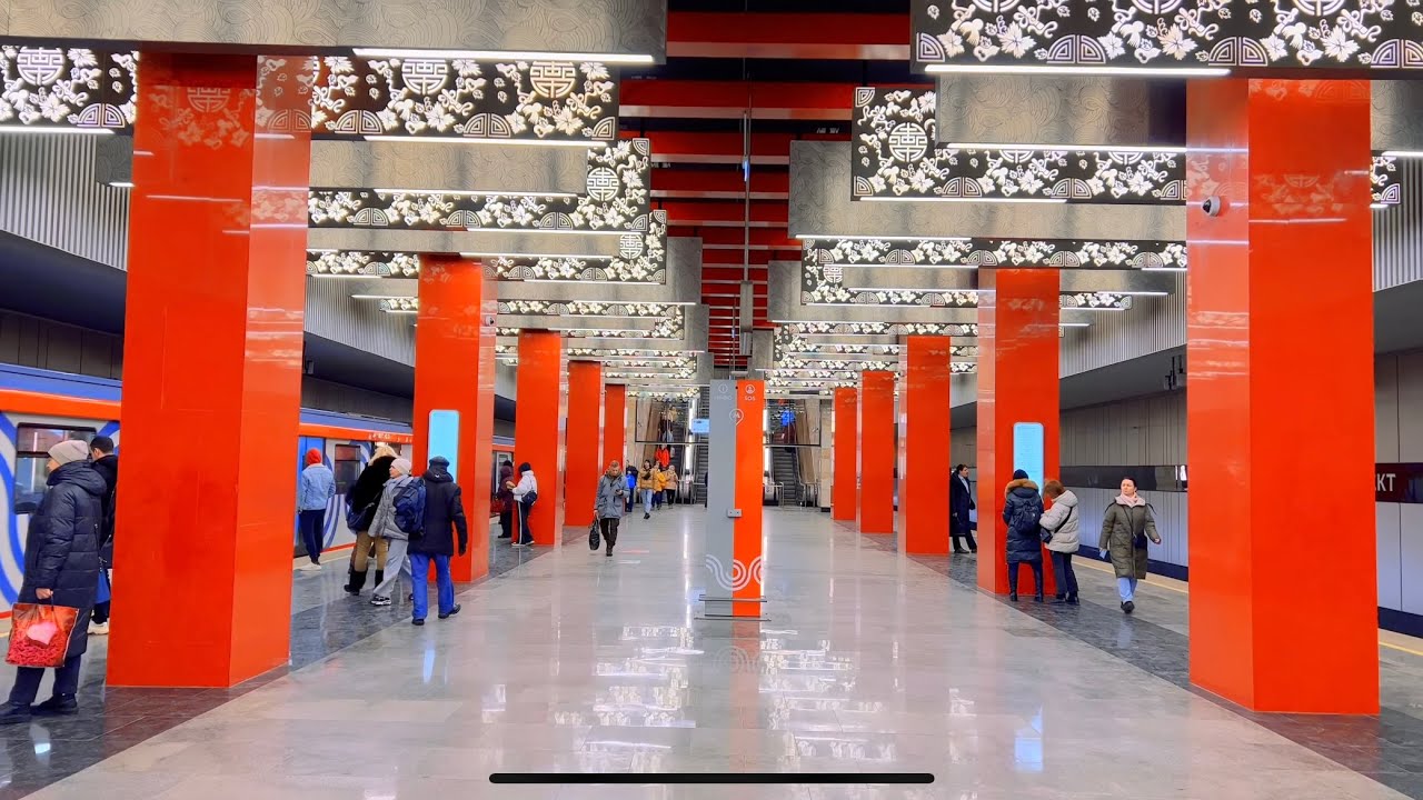 Метро Москвы. Мичуринский проспект (станция метро, Большая кольцевая линия)