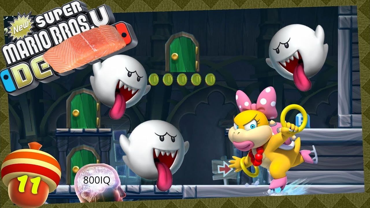 800 IQ im Geisterhaus [Welt 3 Finale] 🌰 New Super Mario Bros. U Deluxe Part #11 | PhoenixCat