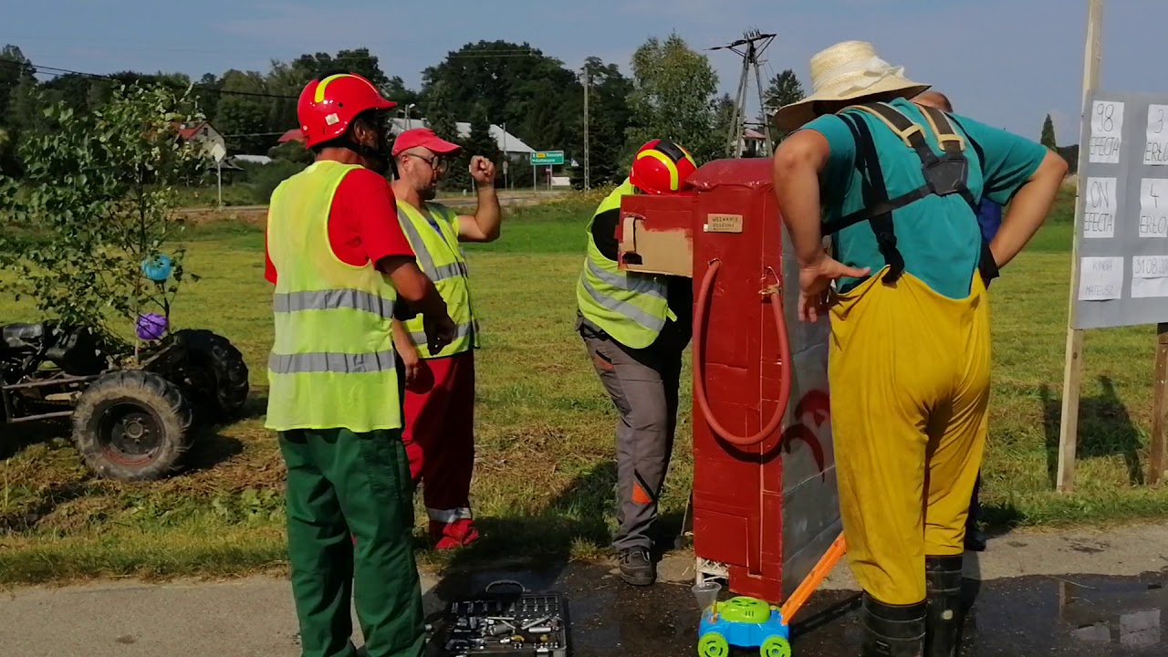 Brama weselna OSP LUBLA 