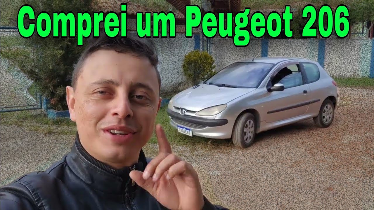 Comprei um Peugeot 206 1.0 16v