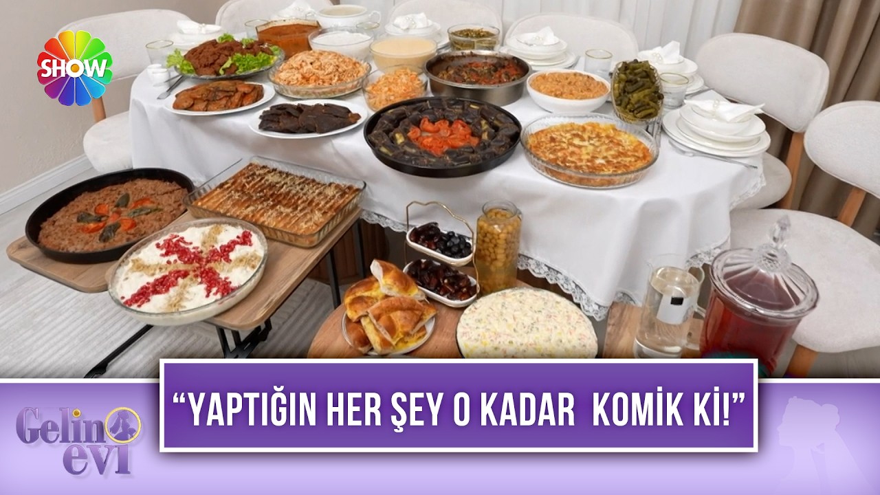Yemeklerin adını bilmeyen Nisanur Gelin, eleştirilerin hedefi oluyor! | Gelin Evi 1676. Bölüm