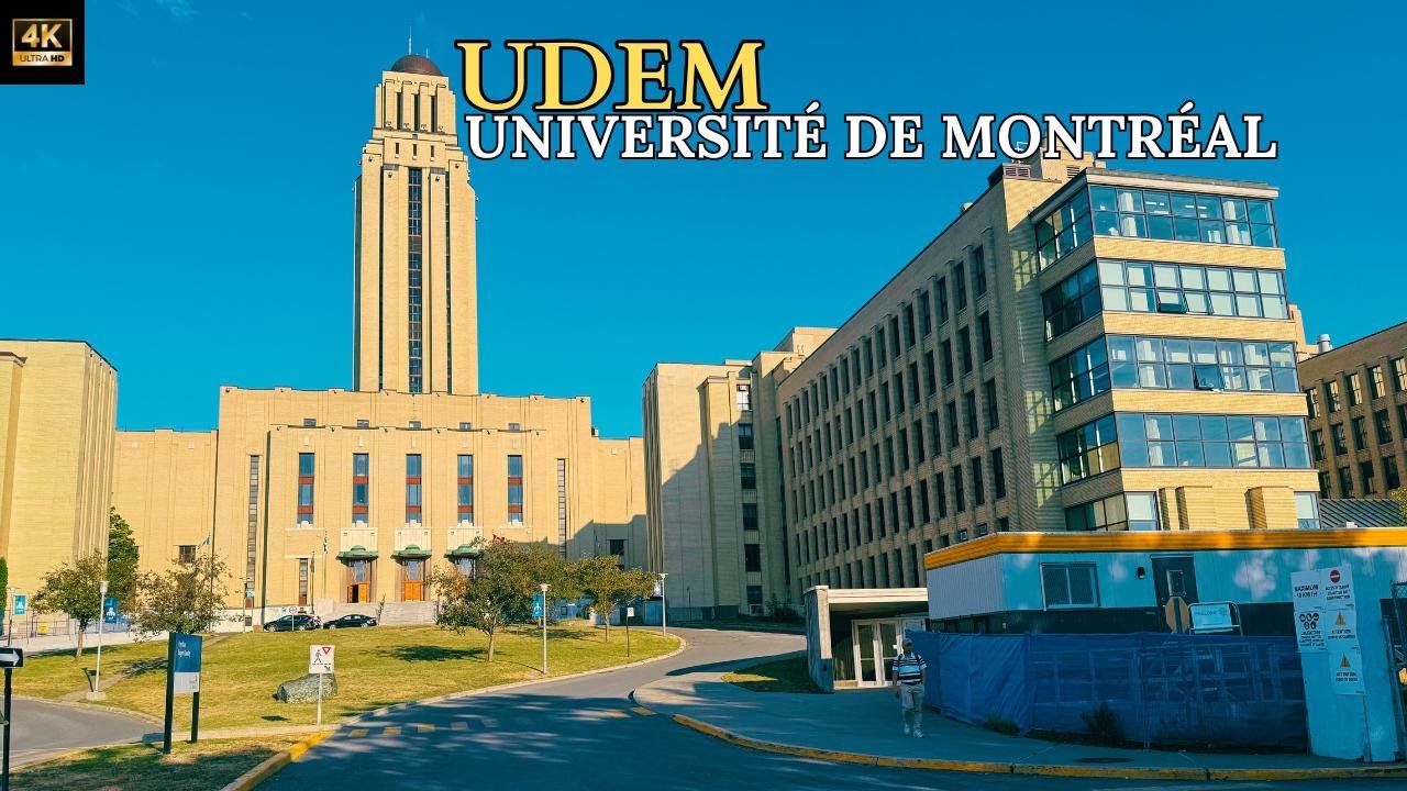[4K] See L'Université de Montréal in all its summer colors | colorful vistas & ambiance #udemontreal