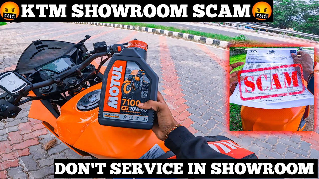 🤬KTM showroom scam me 🤬don’t service in showroom @mmrider