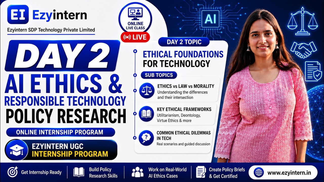 Day 2: Ethical Foundations for Technology | EzyIntern UGC Internship Program