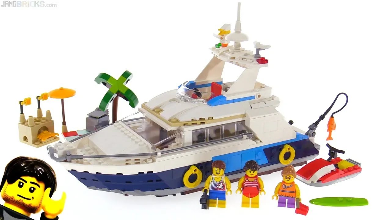 🔄 LEGO Creator 2018 Cruising Adventures 3-in-1 review 🛥️ 31083 re upload