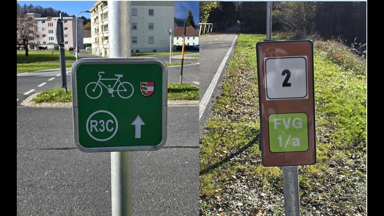 Austria/Italia/Slovenia -  da Arnoldstein a Kranjska Gora - R3c/FVG1-1a/D1