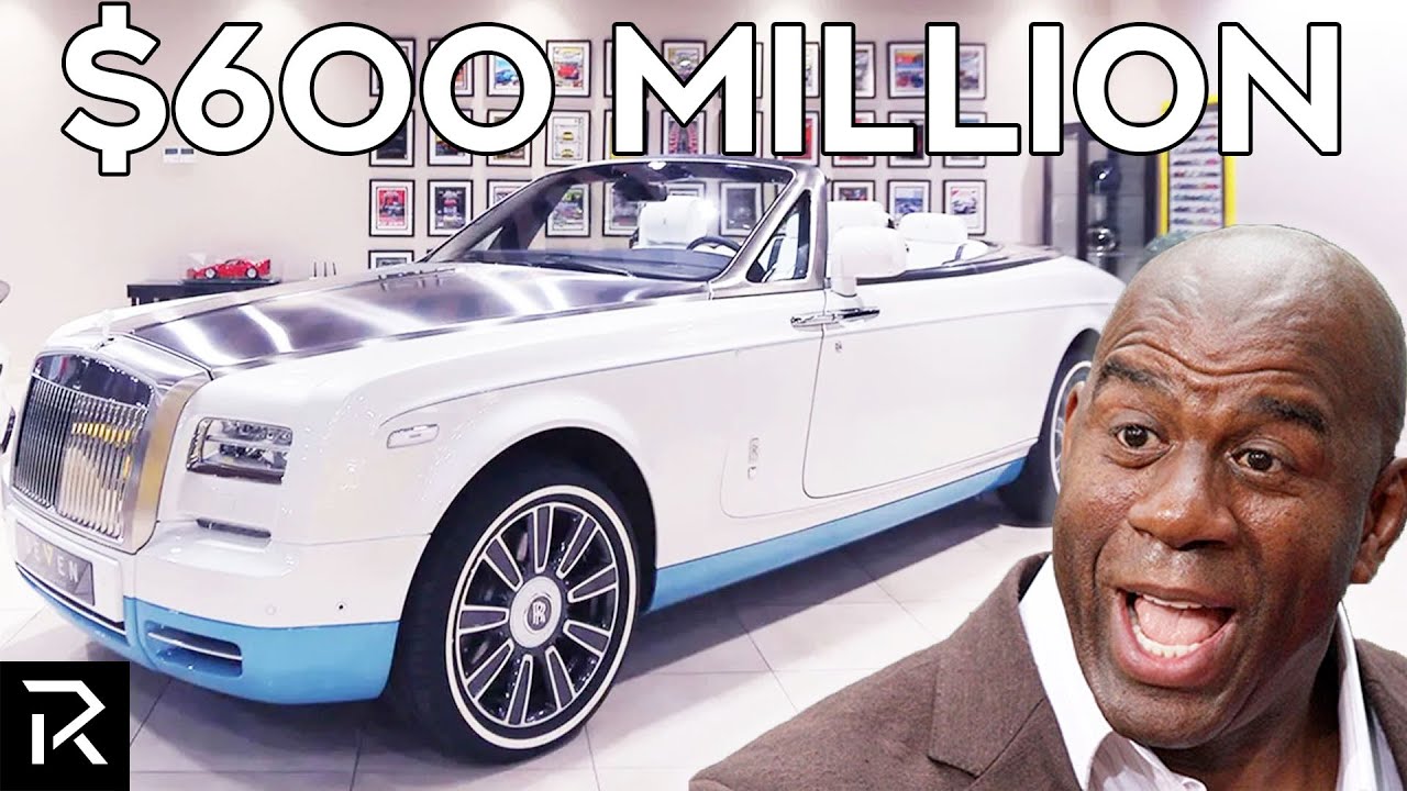 How Magic Johnson Spends $600 Million Dollars