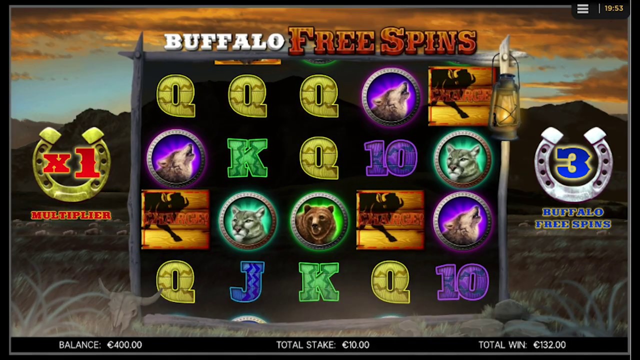 Buffalo Charge Bonus Feature (Core Gaming)