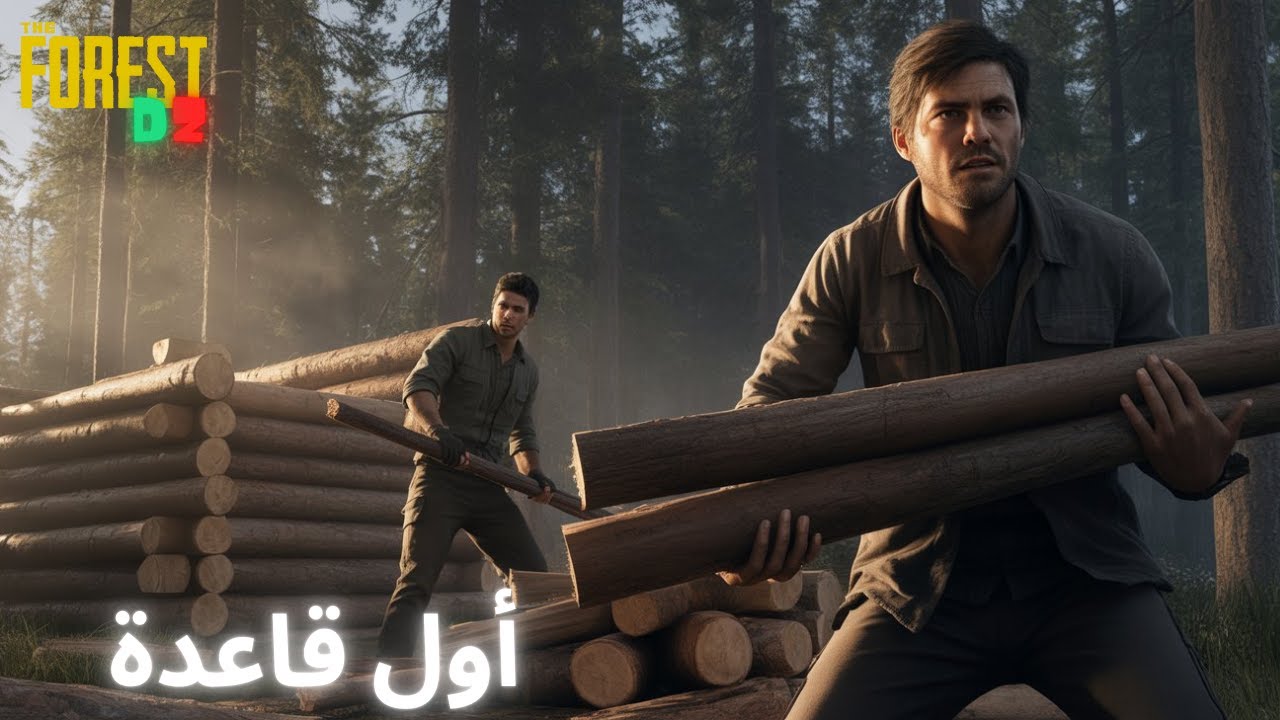 بنينا أول قاعدة لينا | SURVIVAL B DARDJA