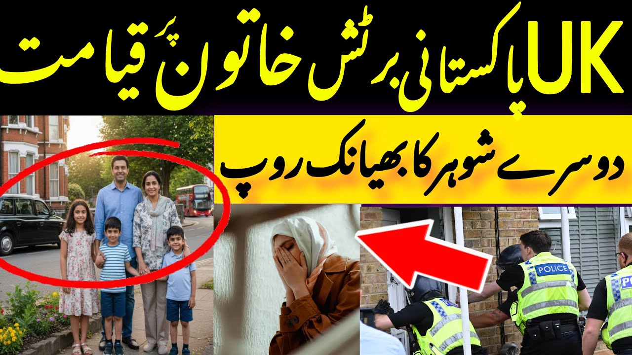 Uk British Pakistani Khatton Per Qayamt Pakistan Say Aye Shakas Ka Bhaynak Roop | incident In Uk ￼