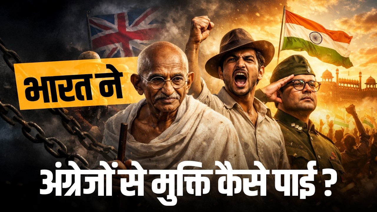 भारत ने अंग्रेजों से मुक्ति कैसे पाई? | Dr Vivek Bindra