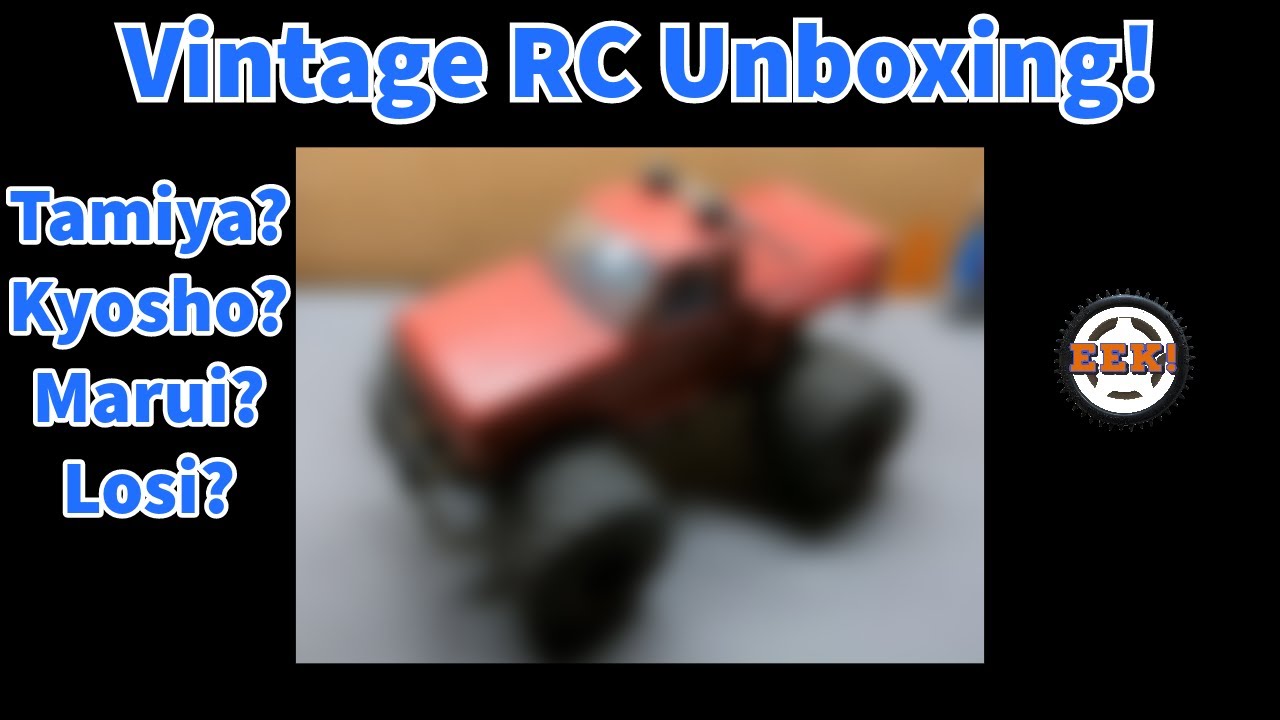 Vintage 1984 Marui Big Bear - The First RC Monster Truck Ever Made!