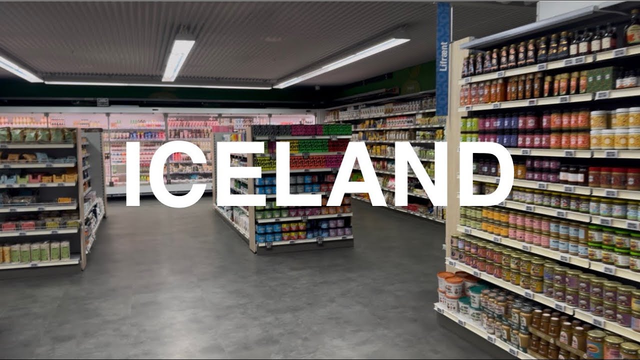 ICELAND 🇮🇸Walking inside supermarket Nettó 