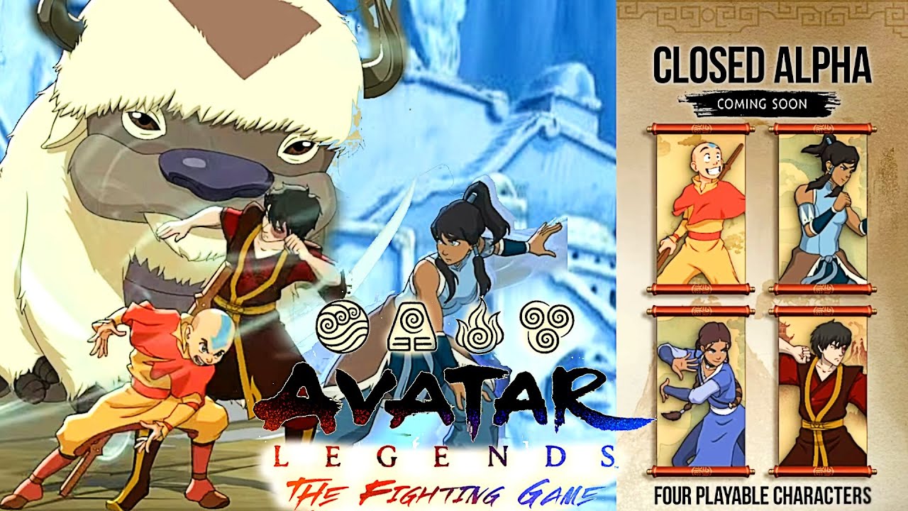 *НОВОЕ* Реакция на игровой процесс AVATAR Legends: The Fighting Game (скоро выйдет закрытая альфа...