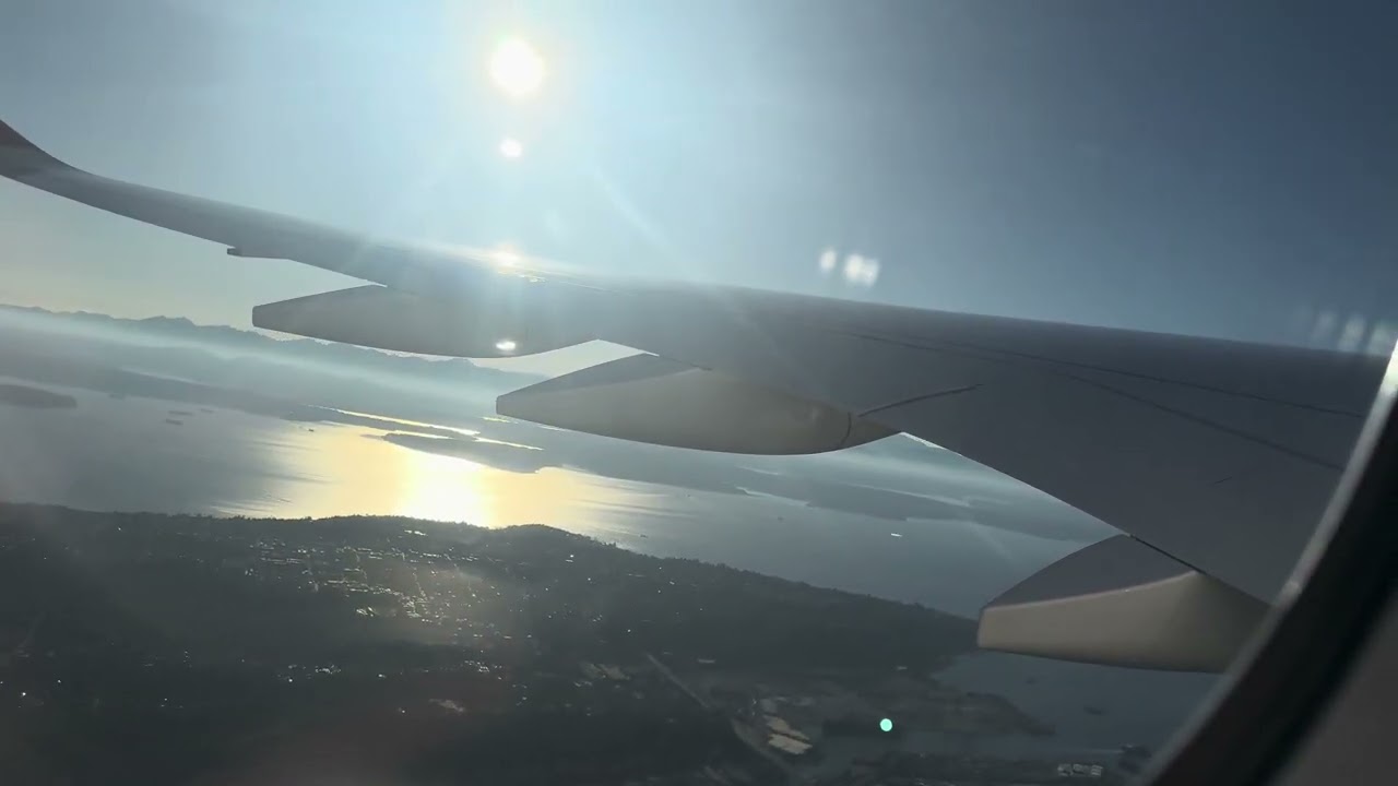 Turkish Airlines Flight 204 Airbus A350-900 Taxi,Takeoff & Landing (Seattle to Istanbul) 7/31/24