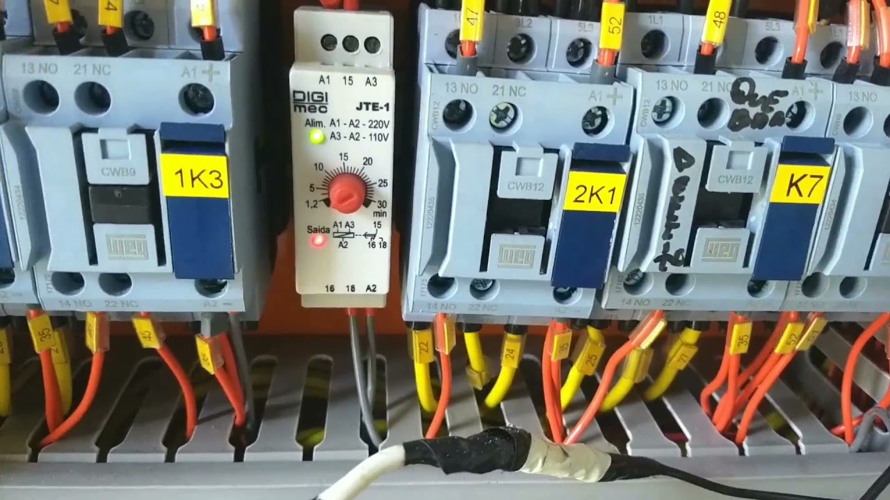 o quadro de comando não funcionava...parte 01