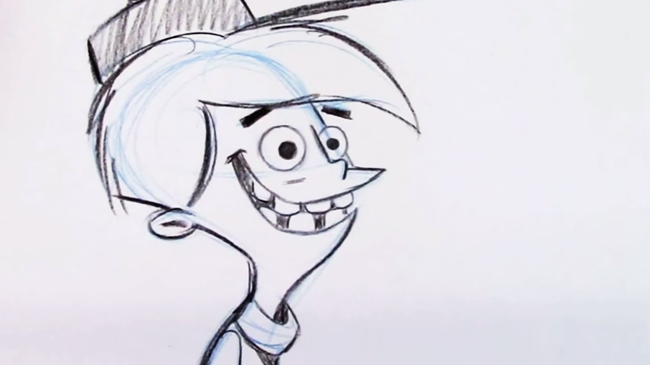 How to Draw a Funny Cartoon Face - For Beginners