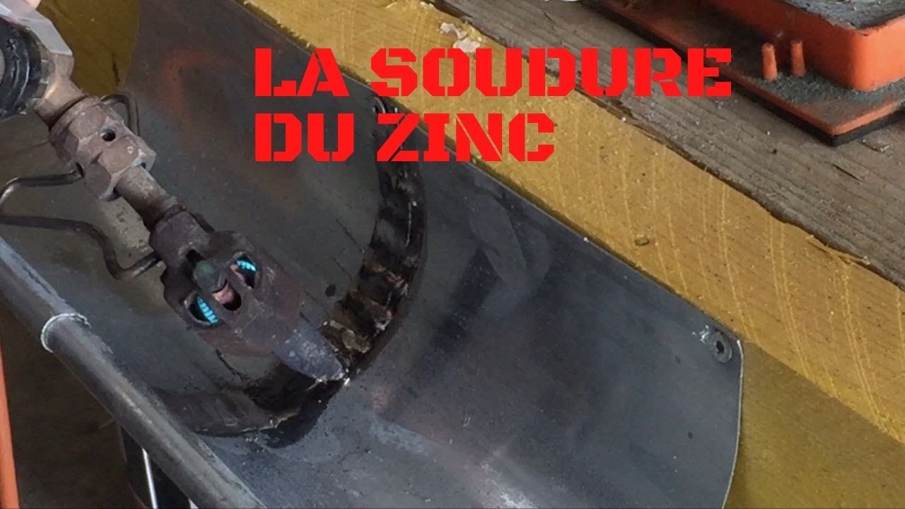 La soudure du zinc