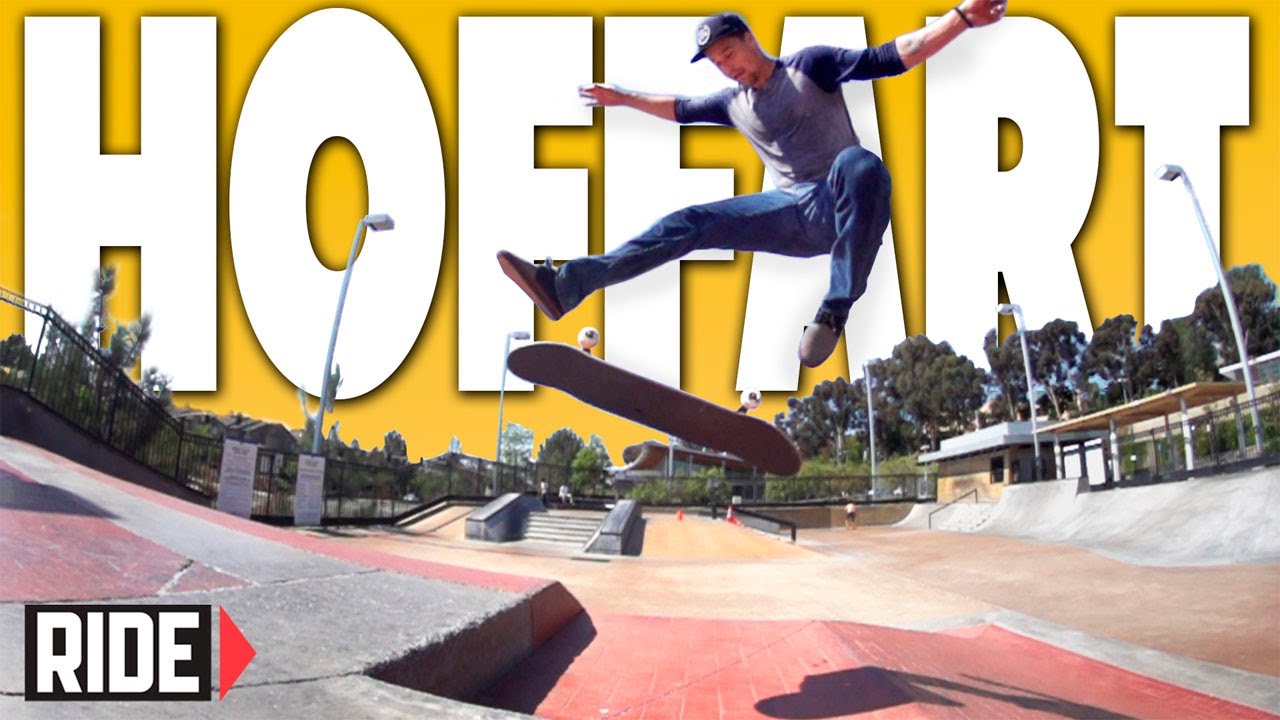 Jordan Hoffart Skateboarding in Slow Motion - 360 Flip Late Shuv