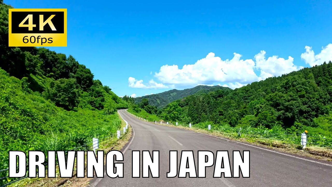 【Driving in Japan】East-Kubiki Farm Road: Yanagishima - Odaira, Joetsu [Insta 360 Ace Pro 4K60P]