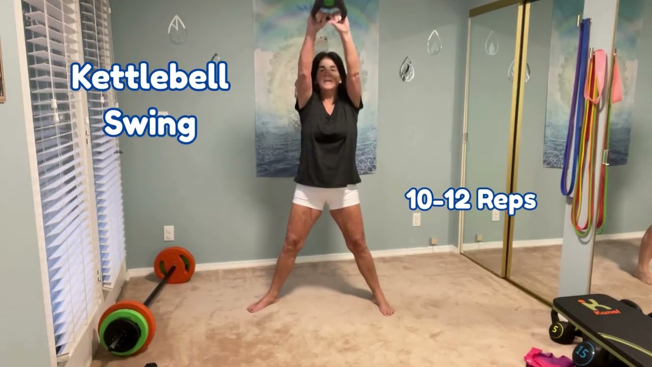 6-Minute Upper Body Strength Workout with Kettlebells