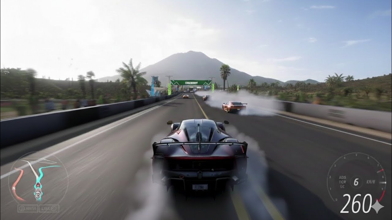 Гонка в Forza horizon 5 
