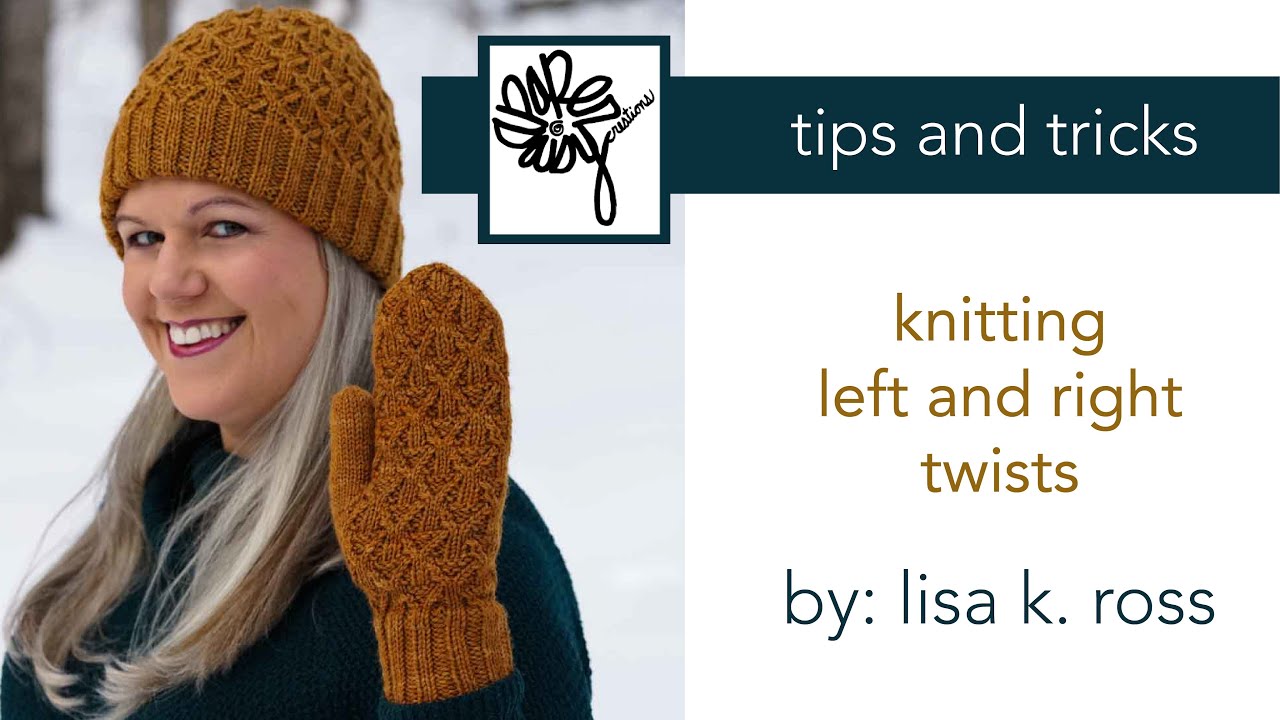 Knitting Left and Right Twists