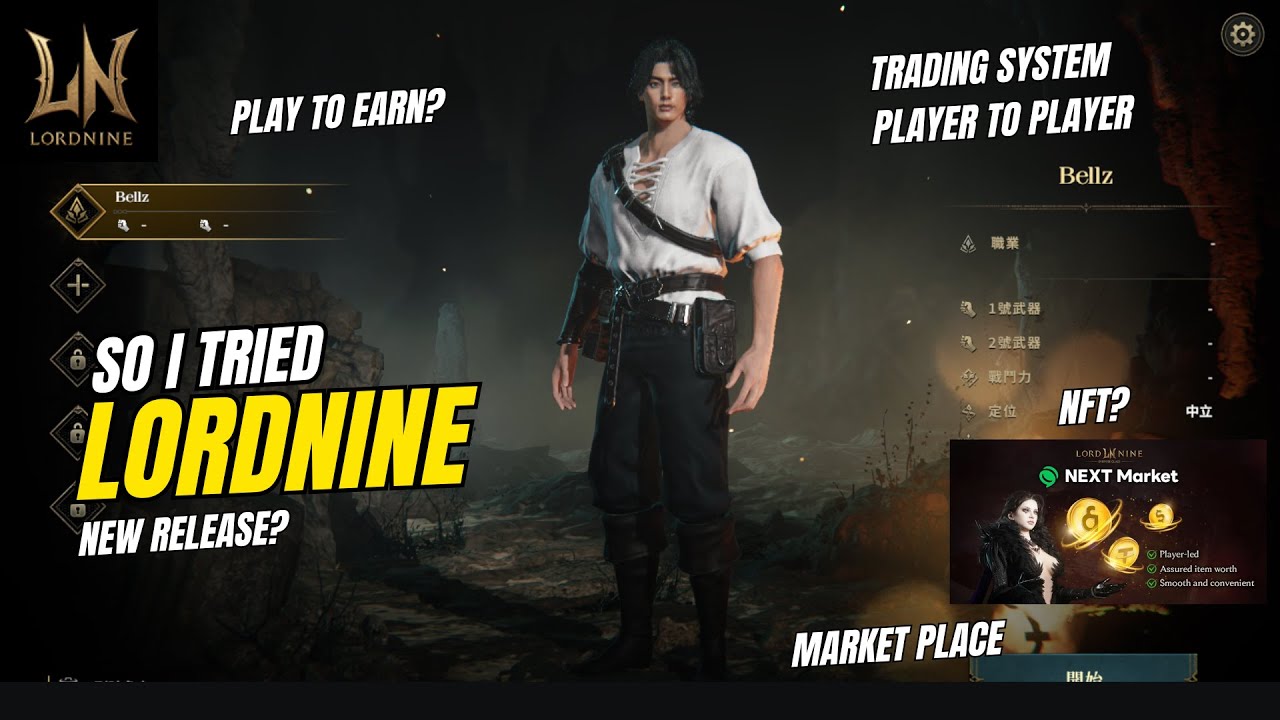 So I Tried LORDNINE | May Trade Player to Player? NFT? Play To Earn? ( Tagalog )