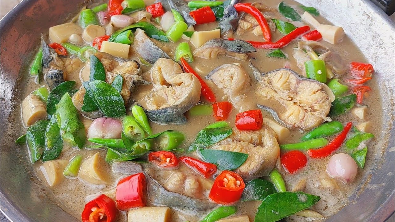 ปลาดุกต้มปลาร้าหลนทรงเครื่อง ปลาร้าทำเองสะอาด อร่อยข้าวเกลี้ยงหม้อ