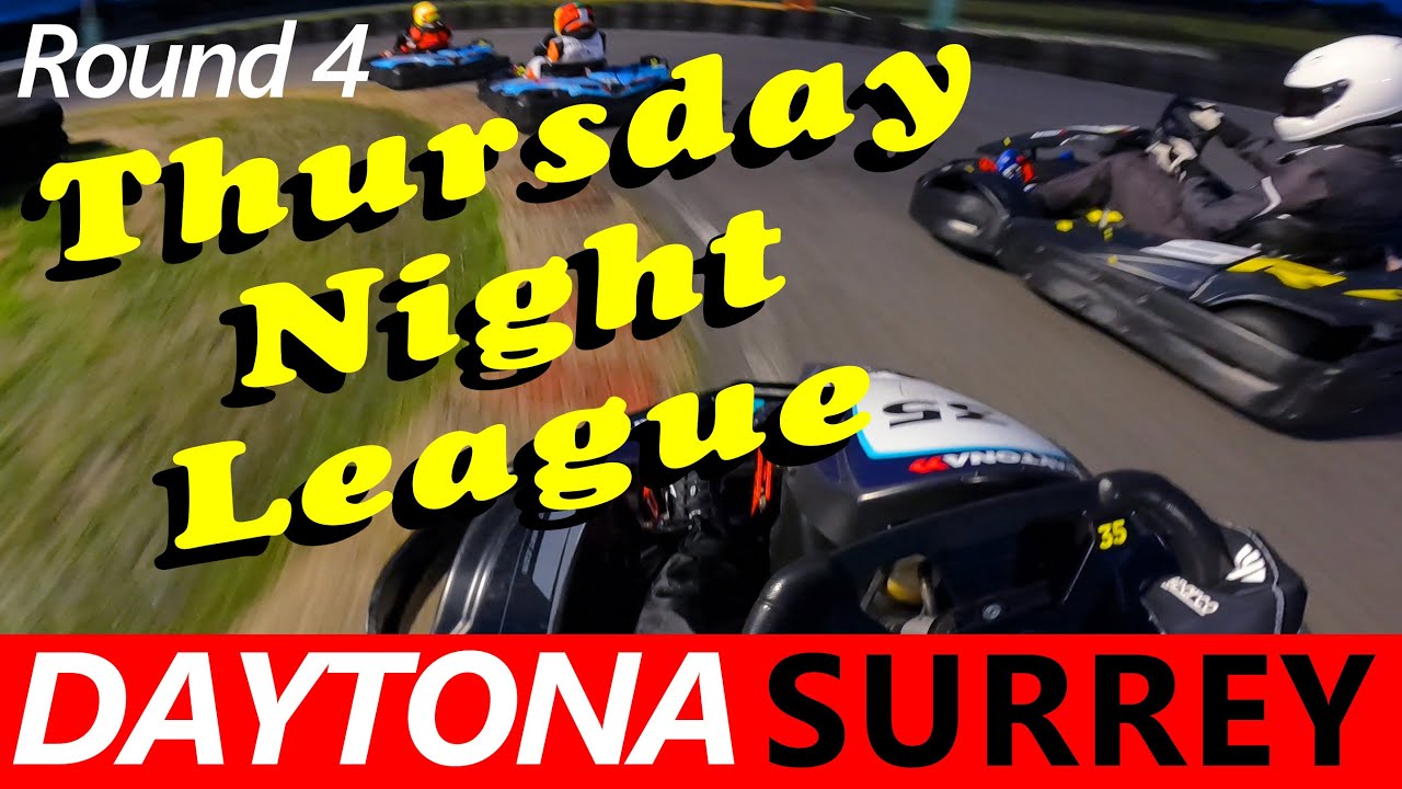 Round 4 (No round 3) - Thursday Night League Karting at Daytona Sandown Park 18th September 2025