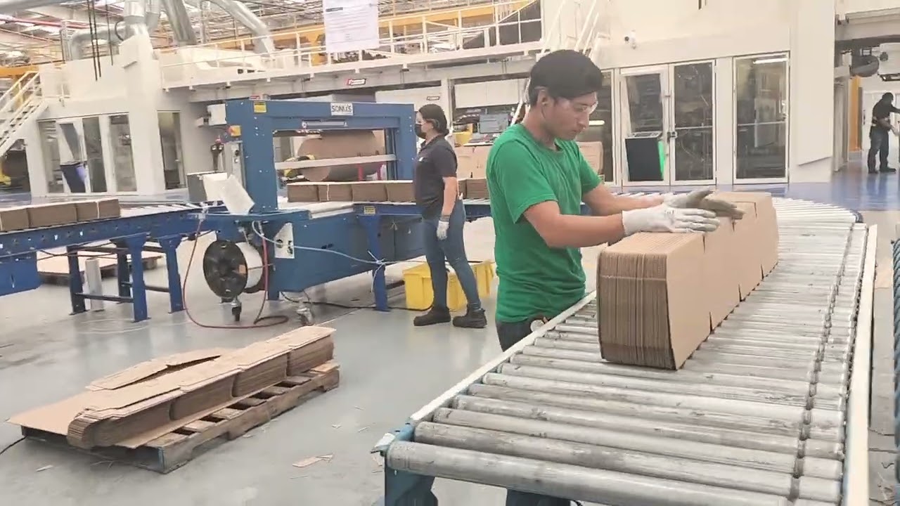Another investment of 5-color inline drier rotary diecutter in Copamex, Thank you for your business!