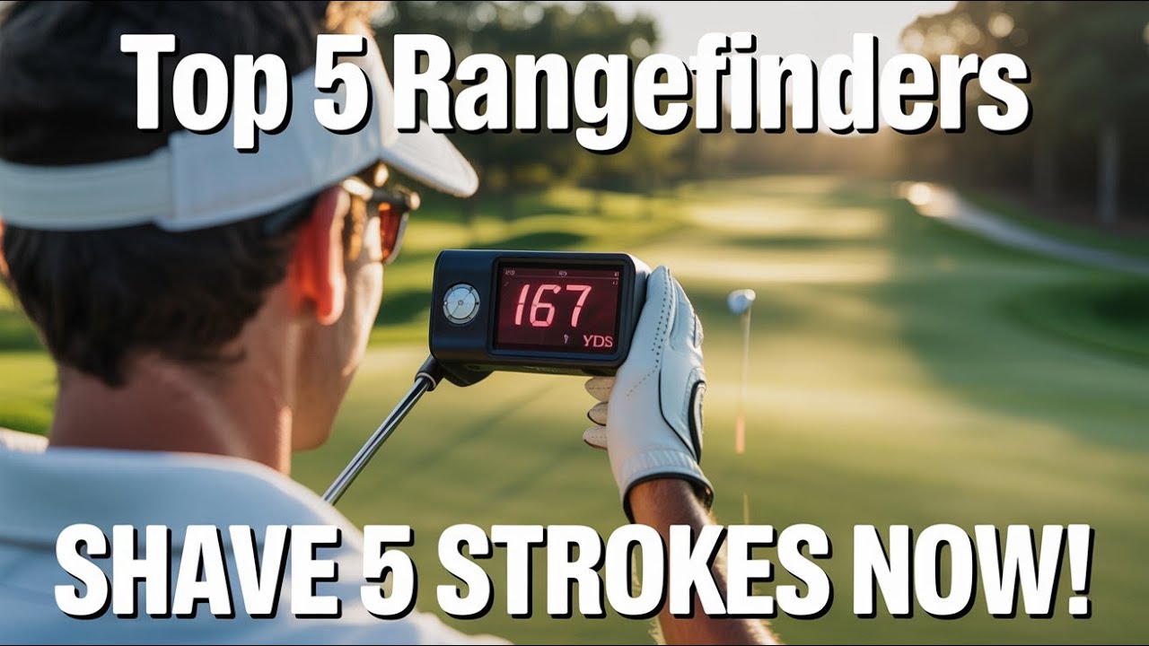 5 Best Golf Rangefinders (2025): Shave Strokes OFF Your Game