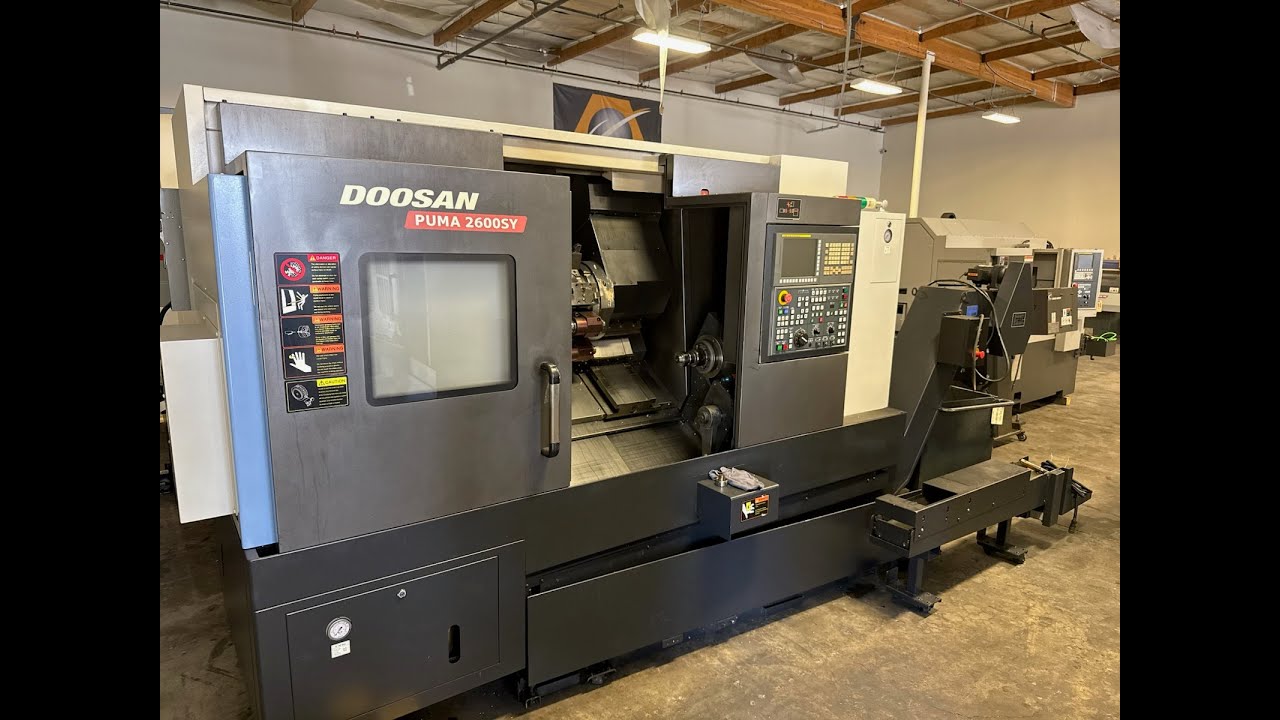 2011 DOOSAN PUMA 2600SY CNC Lathe, Prime Machinery 516-922-7977