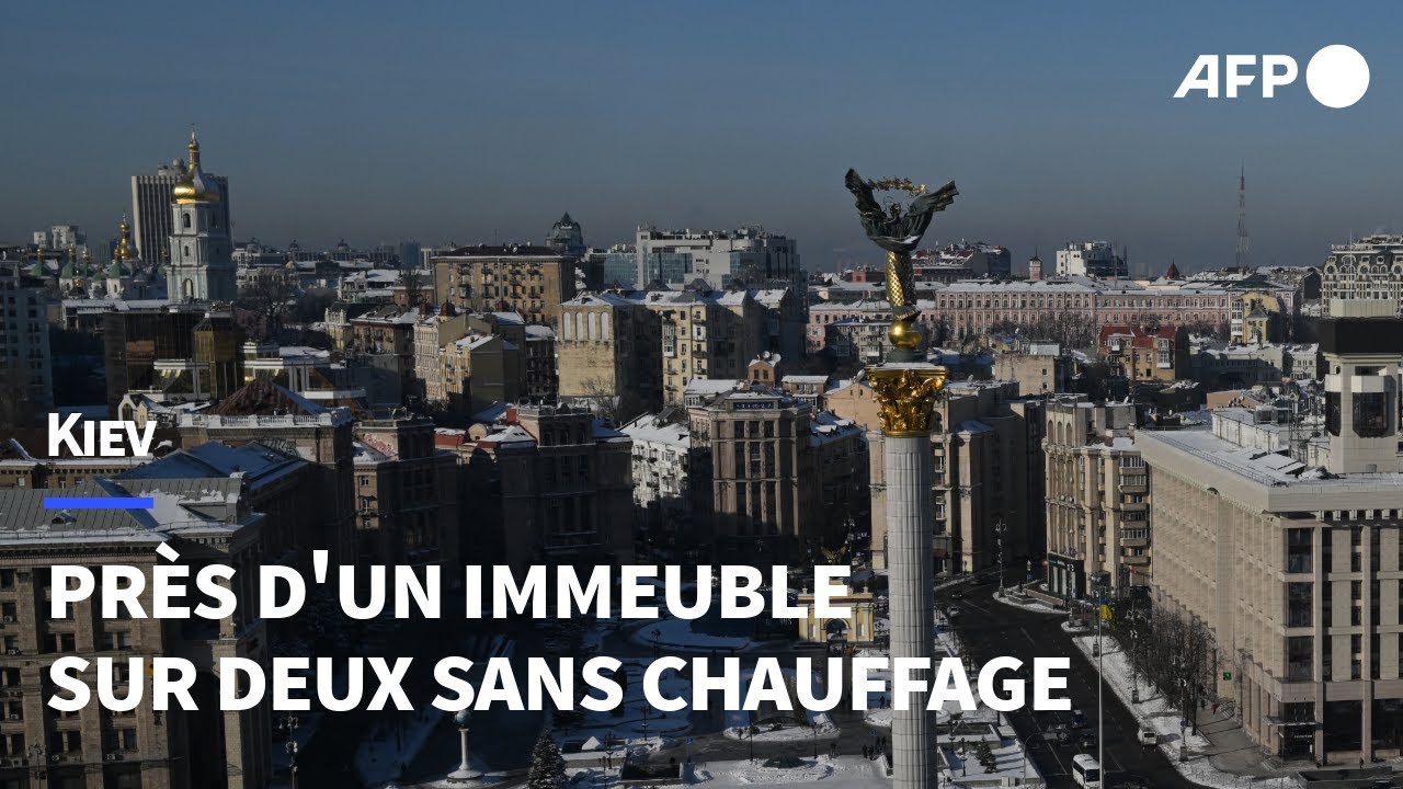 Ukraine: survivre aux attaques russes, et au froid | AFP